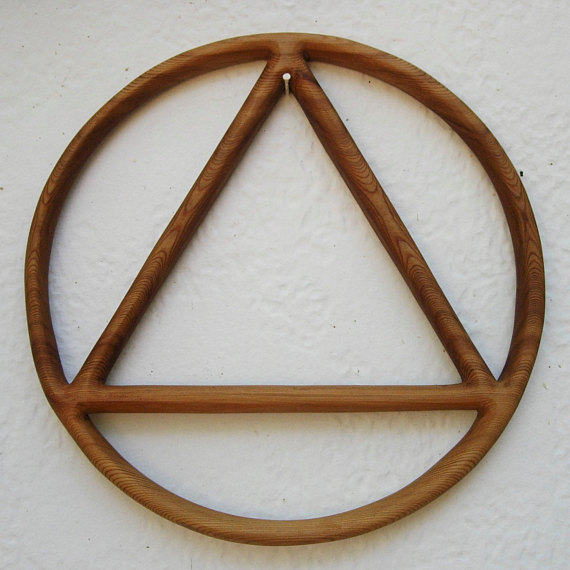 triangle circle symbol